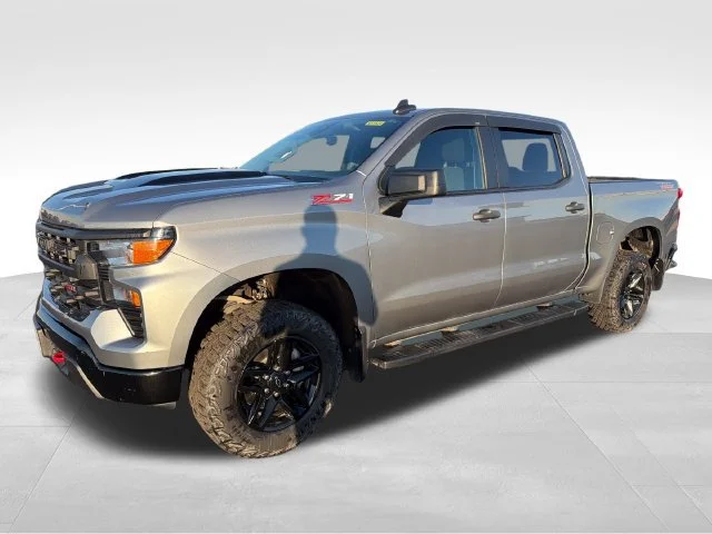 Used 2023 STERLING GRAY METALLIC Chevrolet Custom Trail Boss image 1