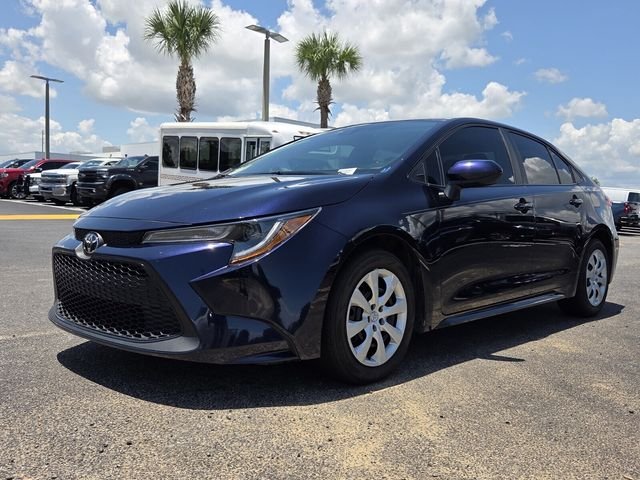 Used 2022 Blue Toyota LE image 2