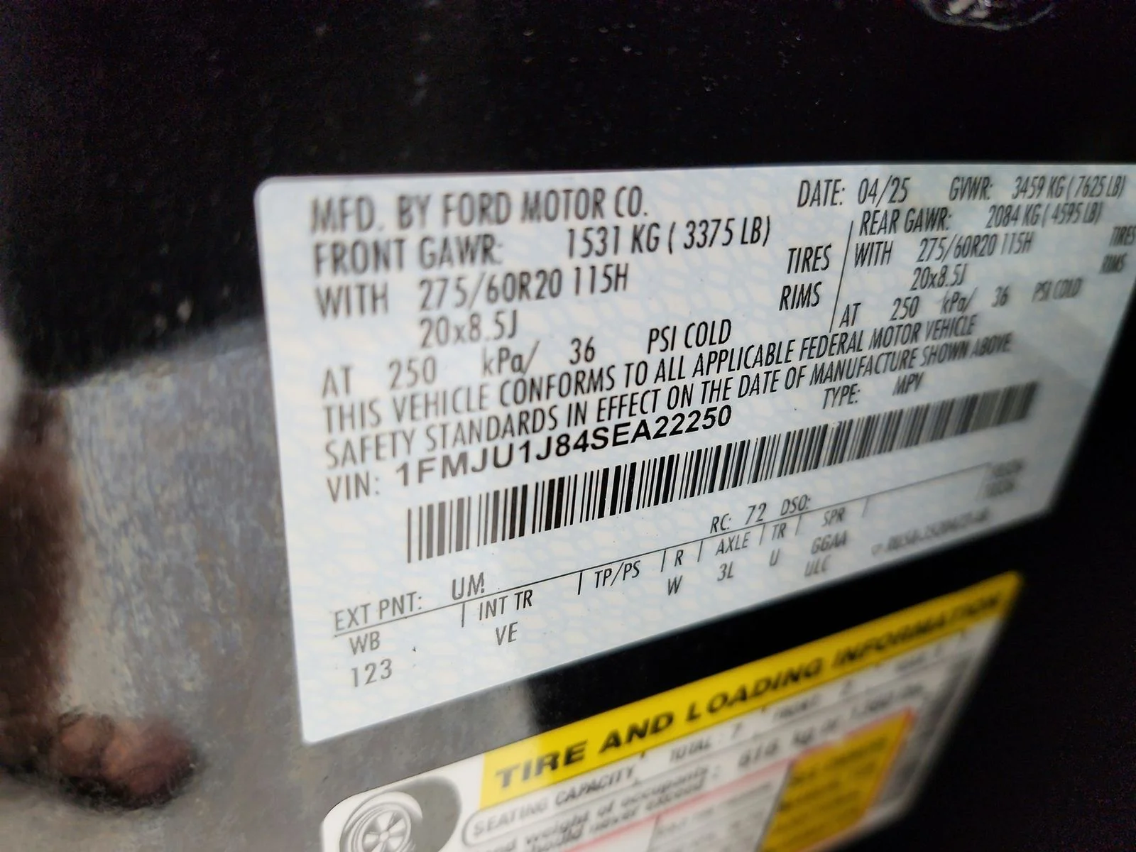 Used 2025 Black Ford Active image 9