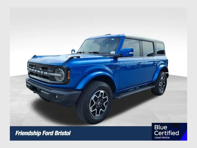 Used 2022 Blue Ford Outer Banks image 1