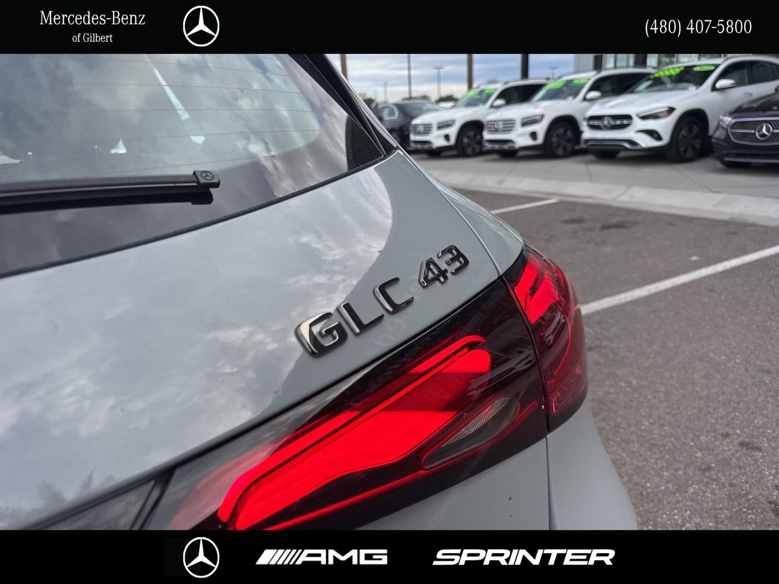 New 2026 MANUFAKTUR Alpine Grey Mercedes-Benz GLC 43 AMG® image 6