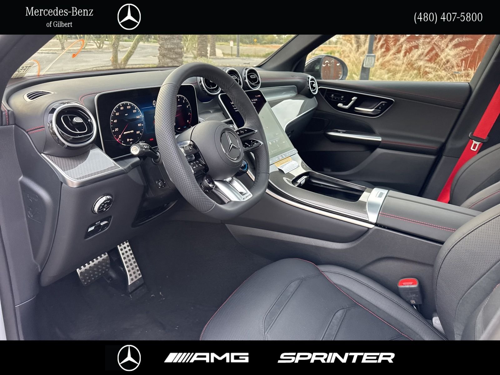 New 2026 MANUFAKTUR Cirrus Silver Magno Mercedes-Benz GLC 43 AMG® image 10