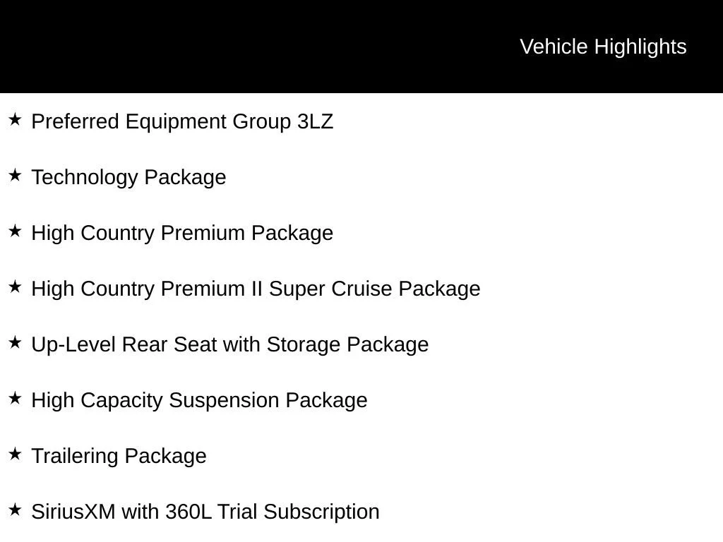 New 2026 Polar White Tricoat Chevrolet High Country image 3