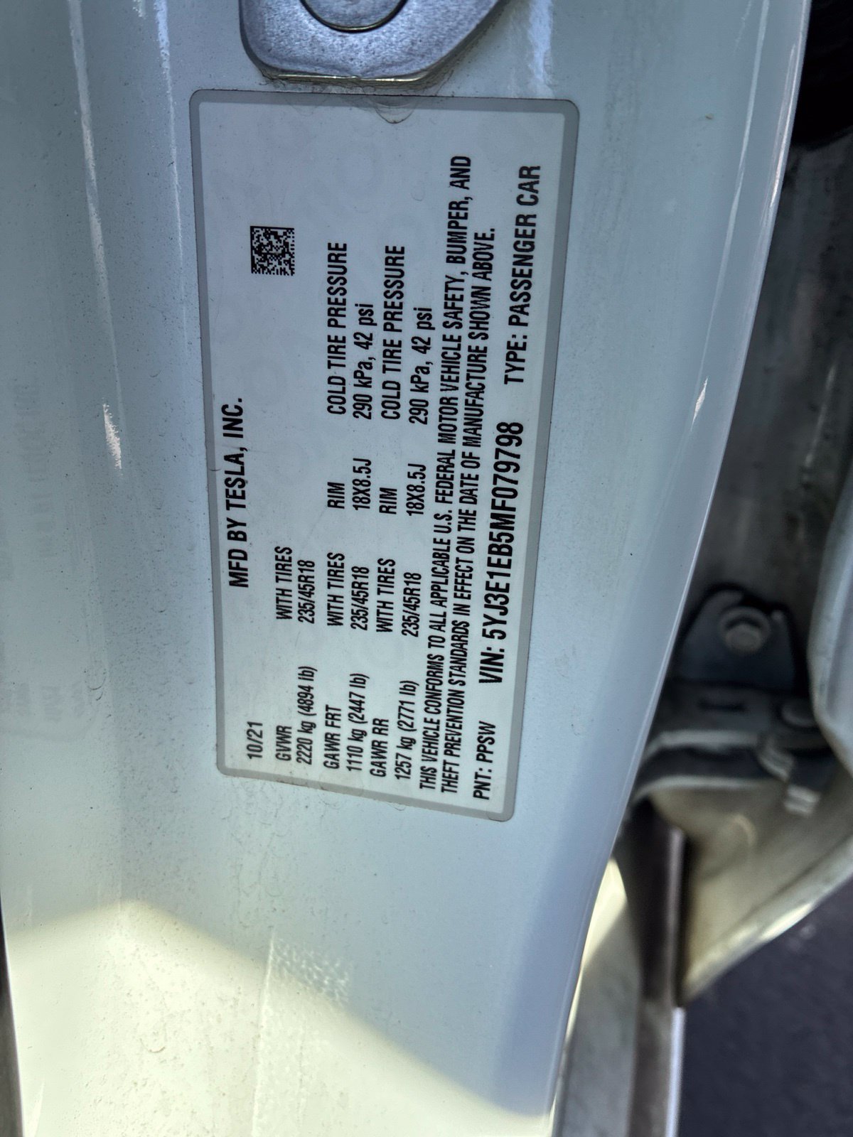Used 2021  Tesla Long Range image 5