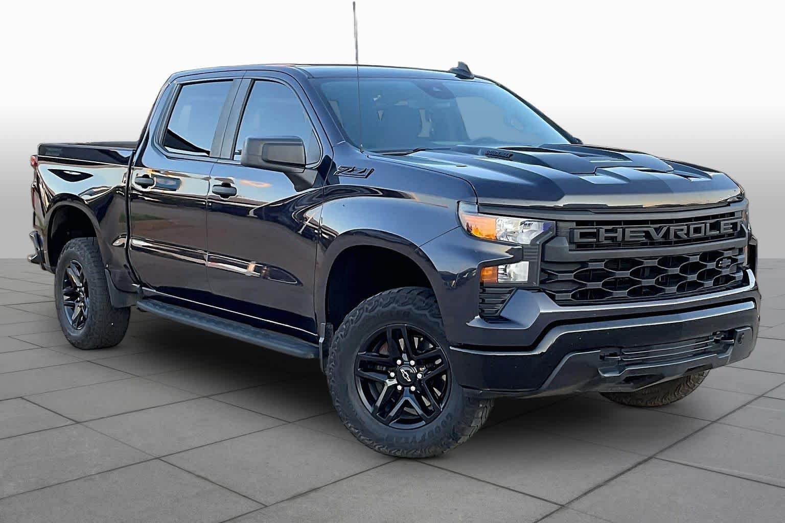 Used 2024 Dark Ash Metallic Chevrolet Custom Trail Boss image 4