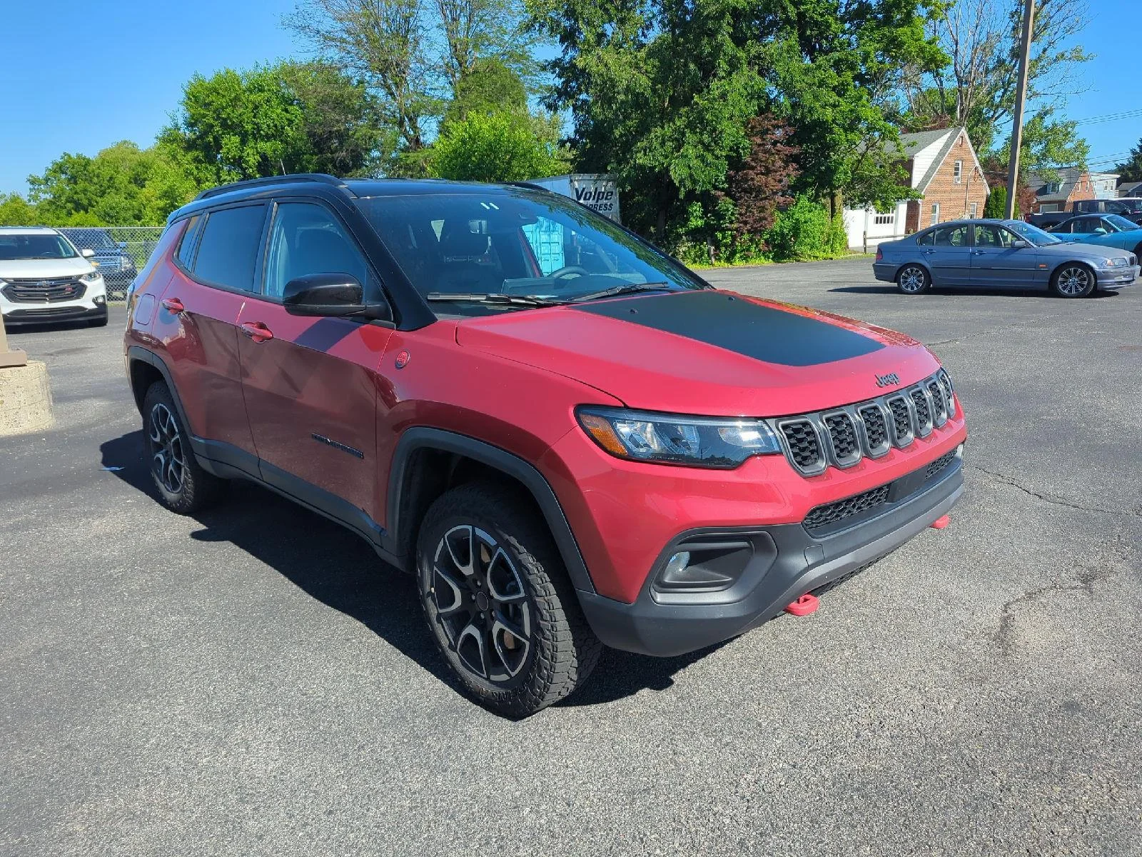 Used 2025 Red Jeep Trailhawk 4x4 image 9