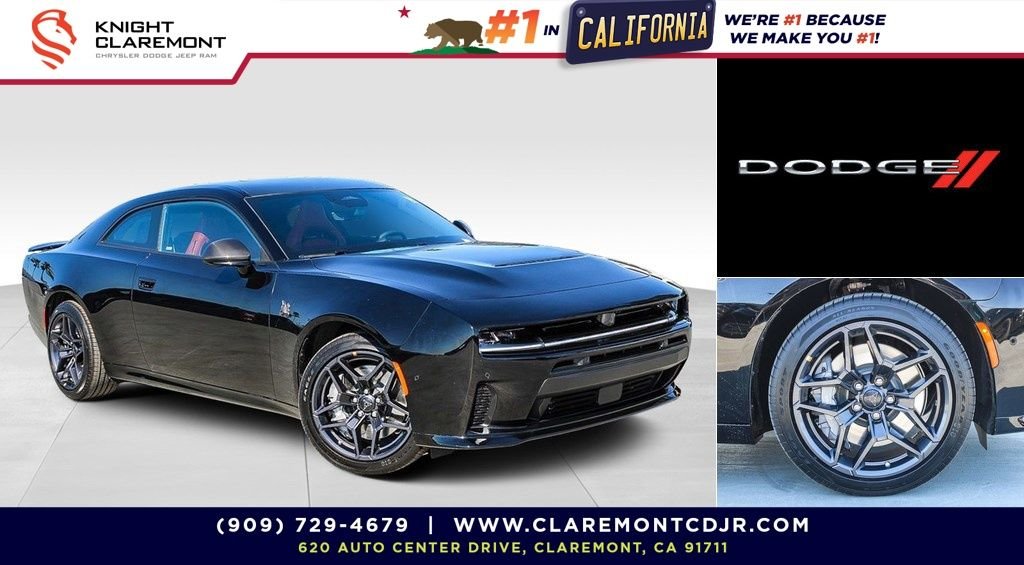New 2026 Diamond Black Crystal Pearlcoat Dodge Scat Pack Plus image 1