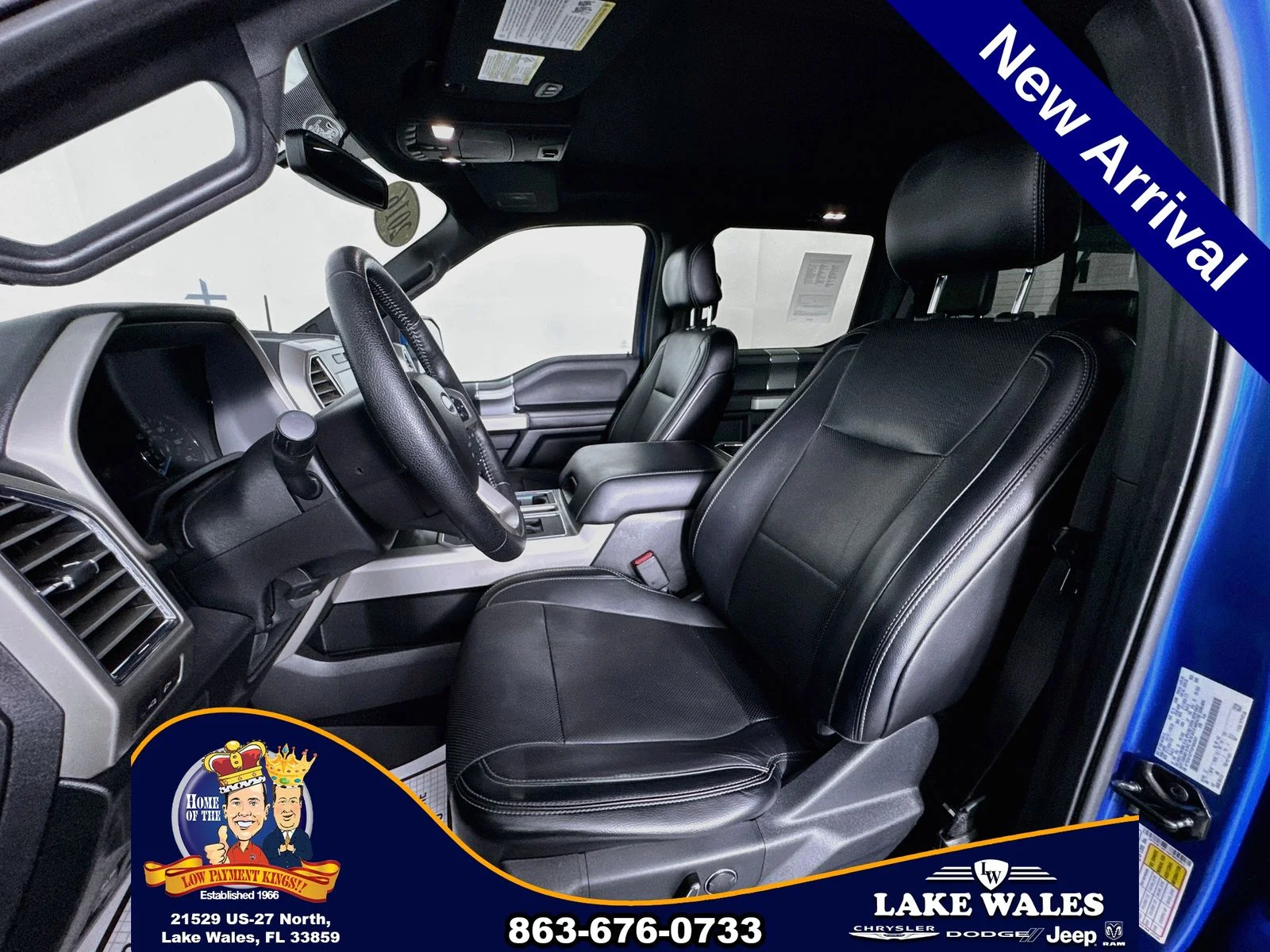 Certified Used 2016 Blue Ford Lariat image 20