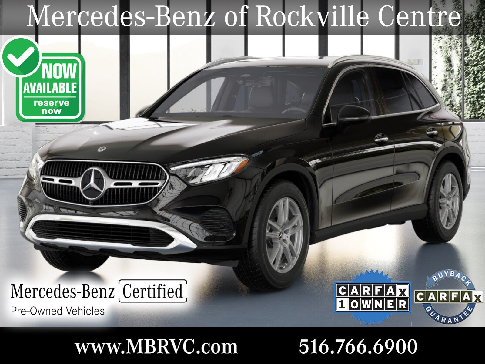 Certified Used 2023 Black Mercedes-Benz GLC 300 image 1