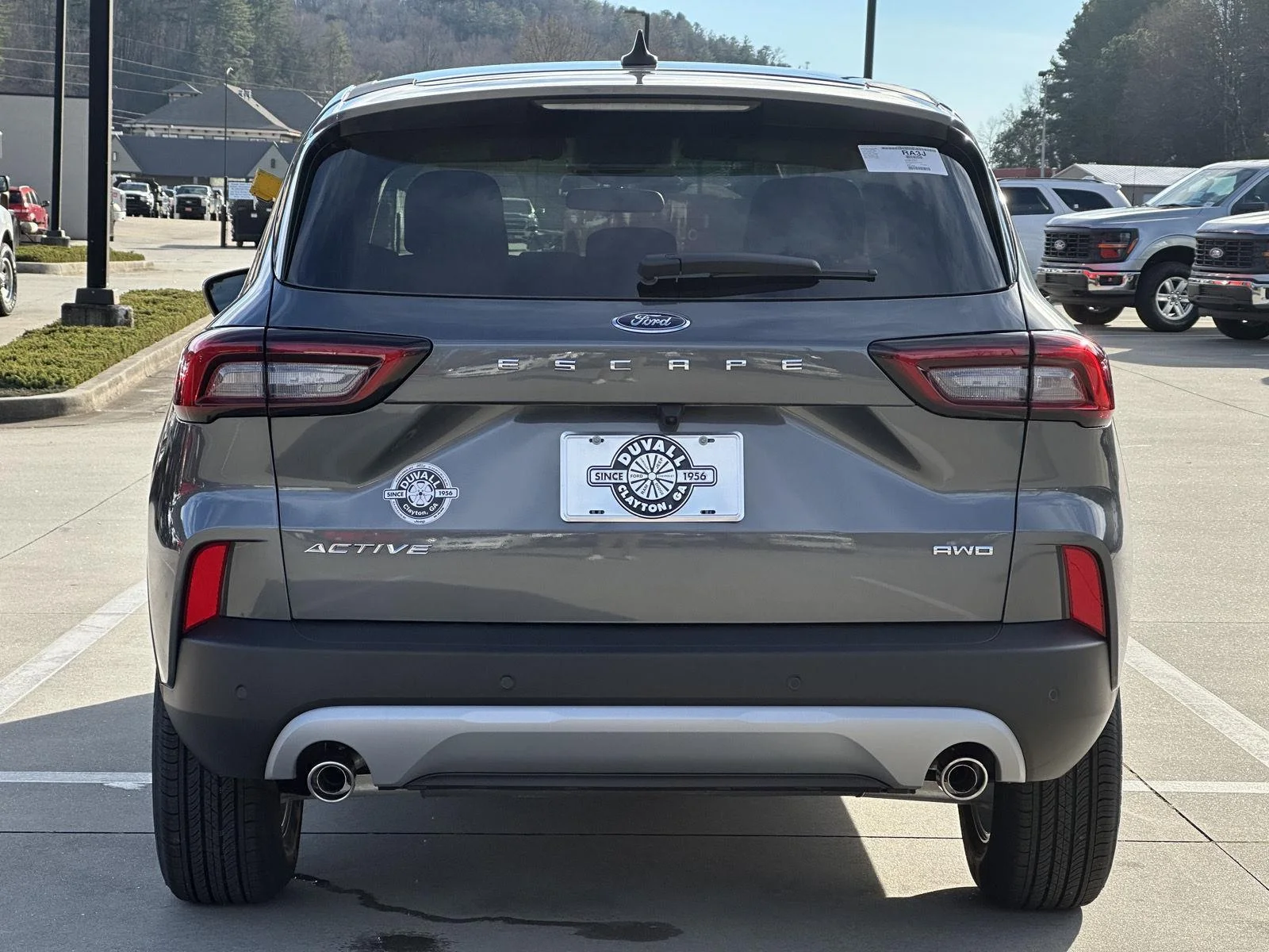 New 2026 Carbonized Gray Metallic Ford Active image 6