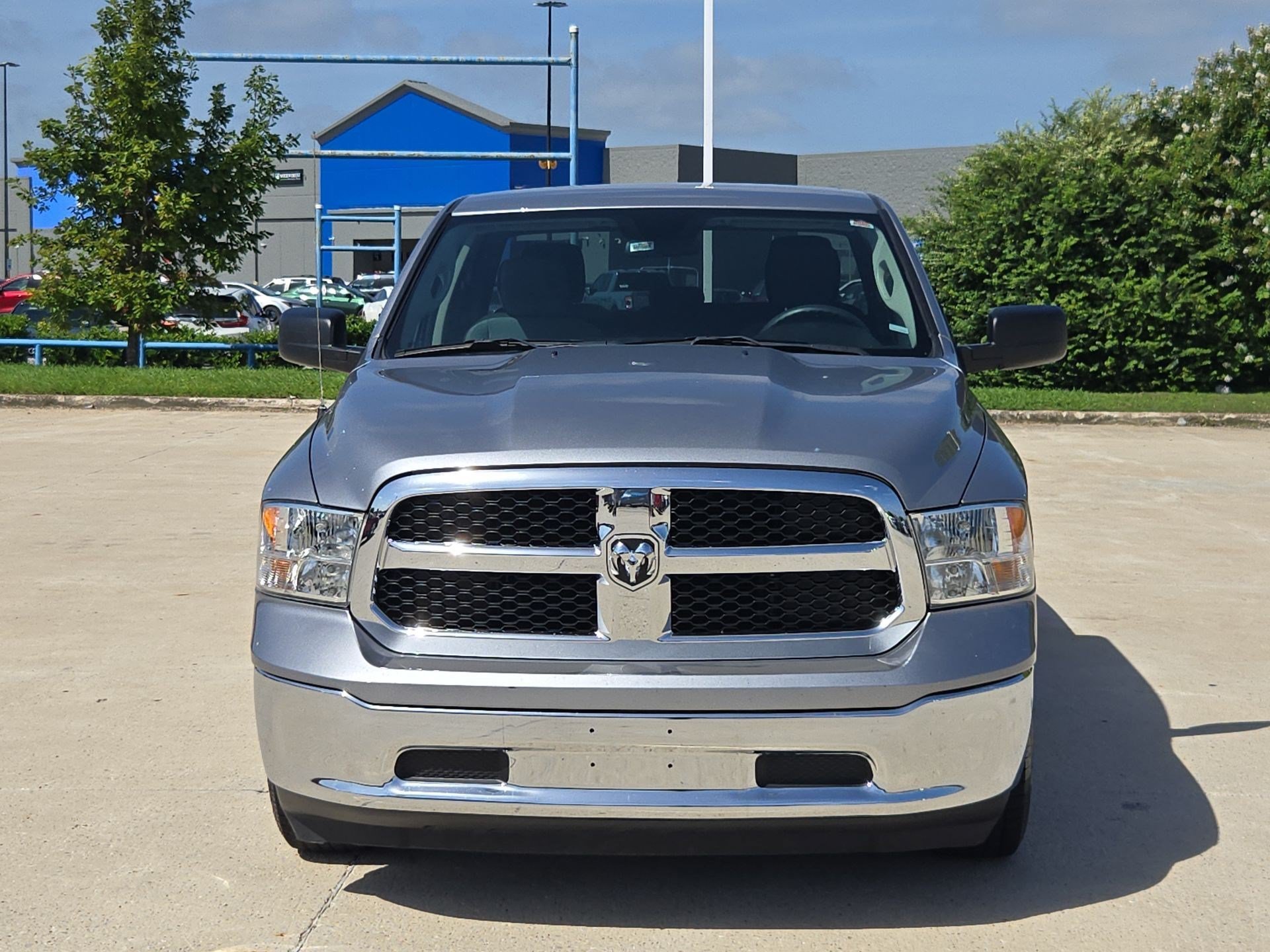 Used 2024 Billet Silver Metallic Clearcoat Ram SLT image 9