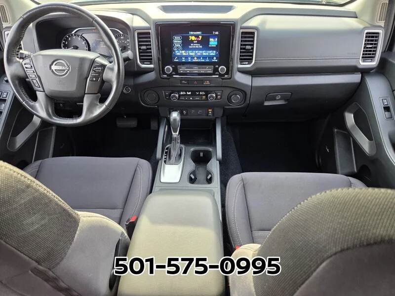 Used 2023 Green Metallic NISSAN CREW CAB 4X2 SV AUTO LONG BED image 15
