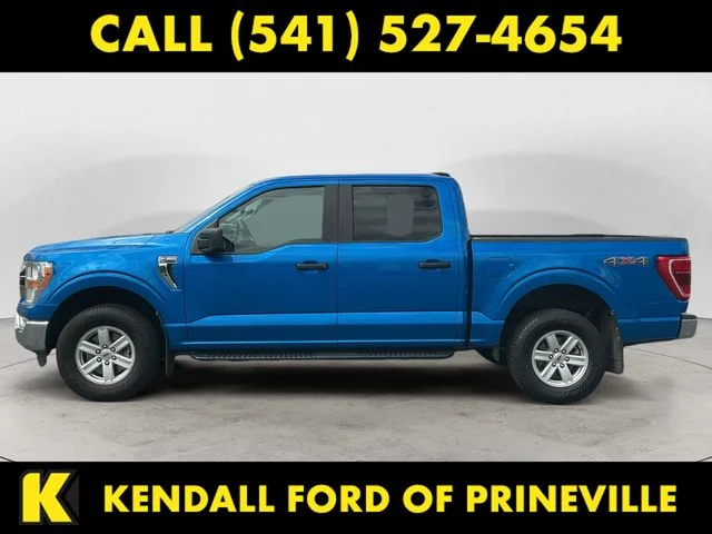 Used 2021 Blue Ford XLT image 2