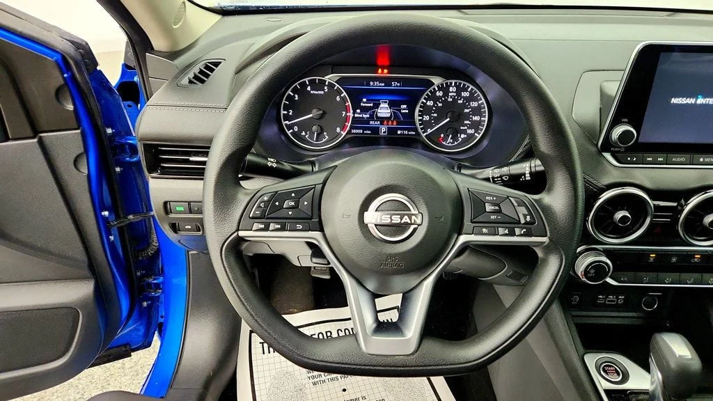 Used 2024 Electric Blue Metallic Nissan SV CVT image 13