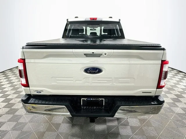 Certified Used 2021 White Ford Lariat image 4