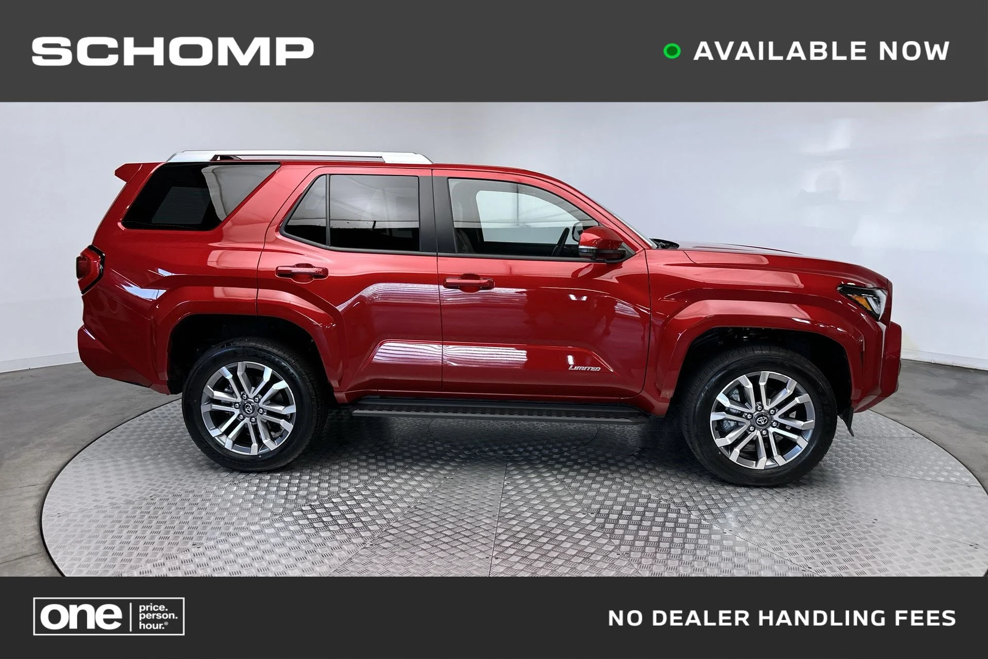 Used 2025 Supersonic Red Toyota Limited image 1