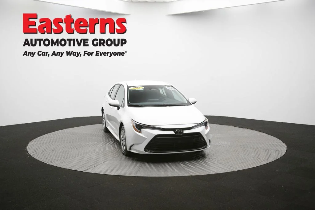 Used 2024 White Toyota LE image 48