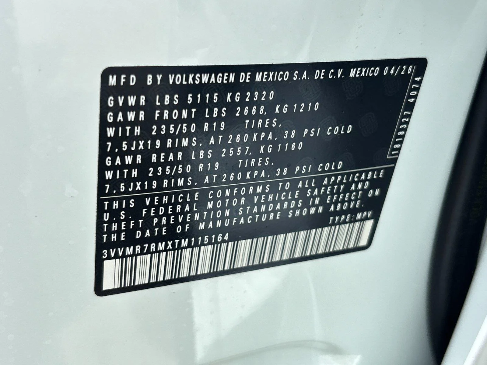New 2026  Volkswagen SE image 12