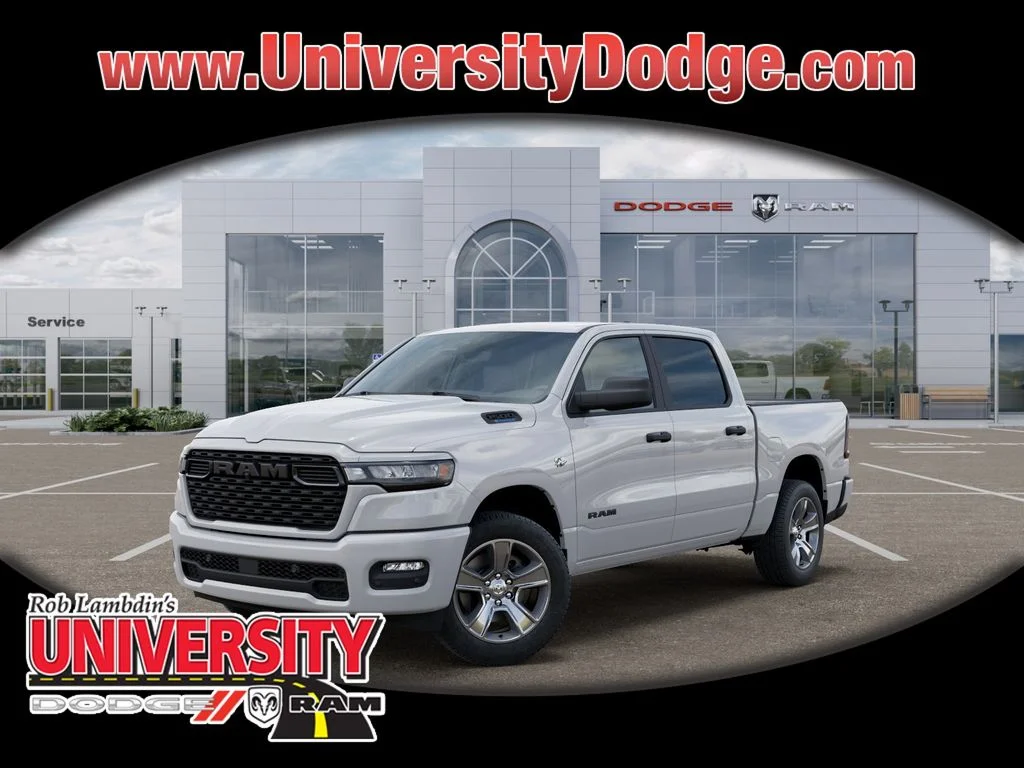 New 2026 Bright White Clearcoat RAM Express image 1