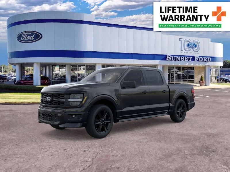 New 2026 Agate Black Metallic Ford STX image 1