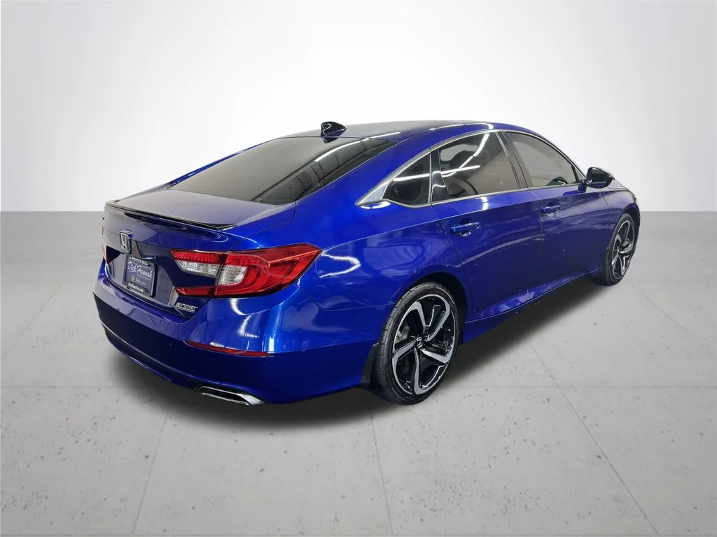 Used 2021 Blue Honda Sport Special Edition image 7