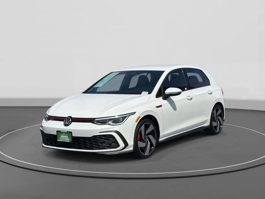Used 2023 Opal White Pearl Volkswagen S image 1
