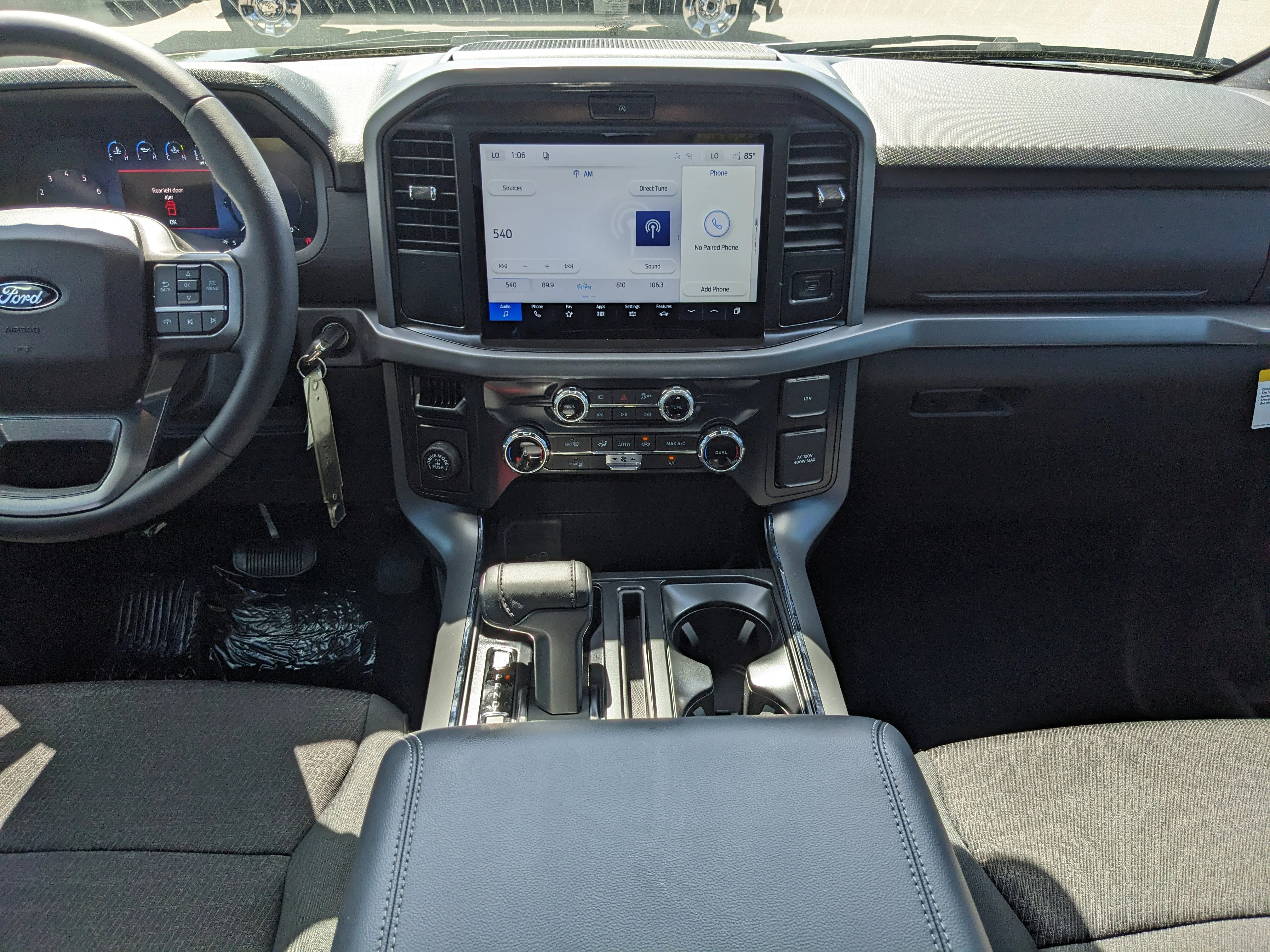New 2026 Agate Black Metallic Ford XLT image 14