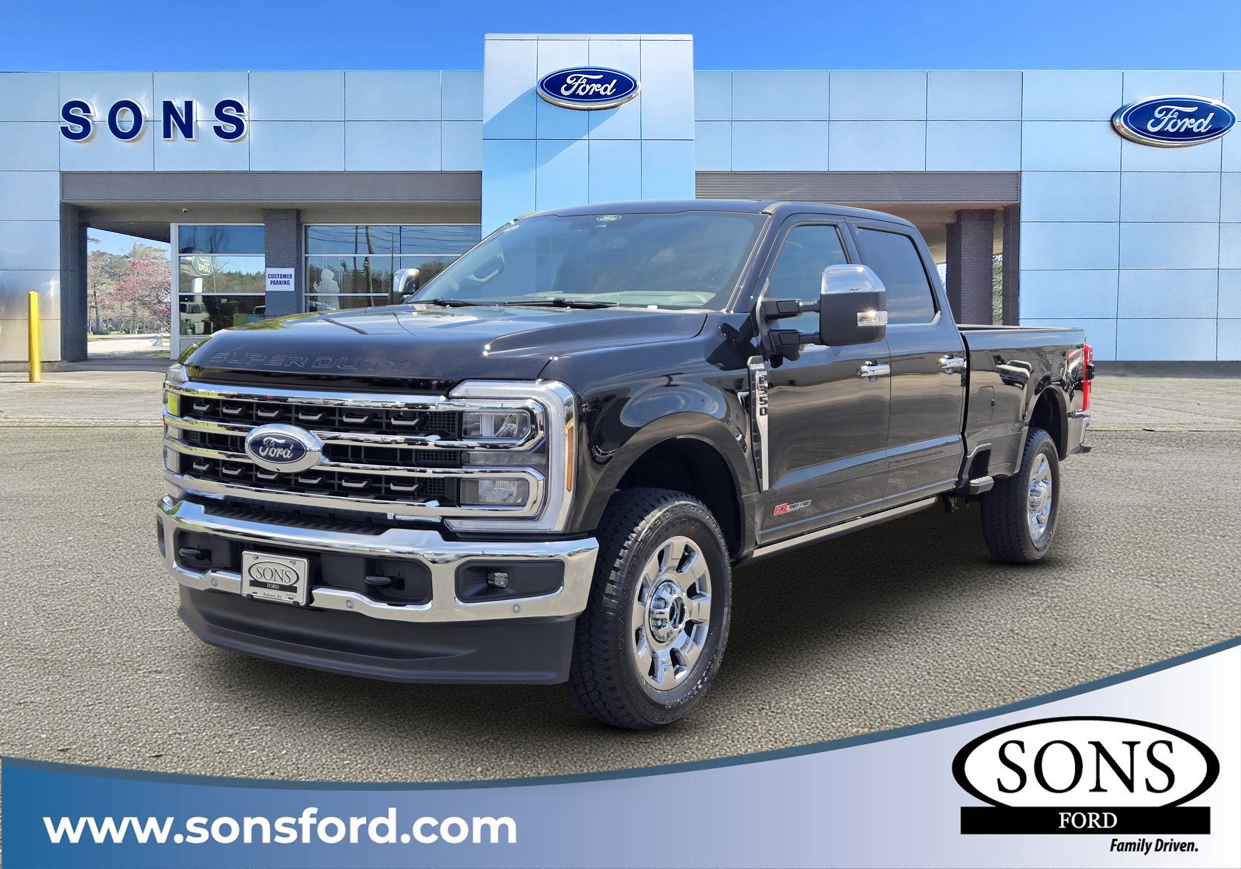 New 2026 Agate Black Metallic FORD F-350® King Ranch® image 1