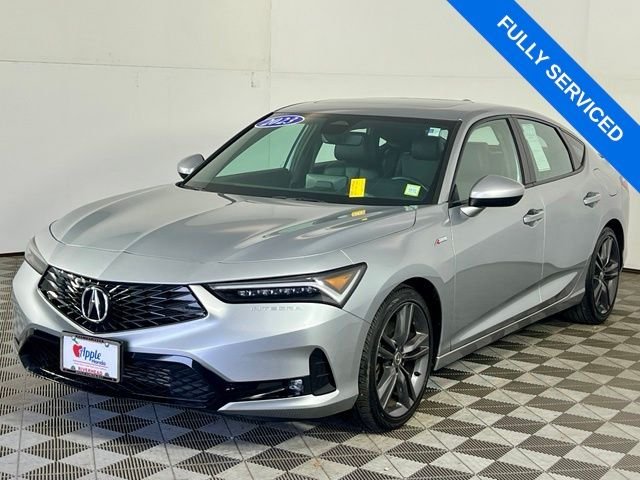 Used 2023 Liquid Carbon Metallic Acura A-Spec Package image 3