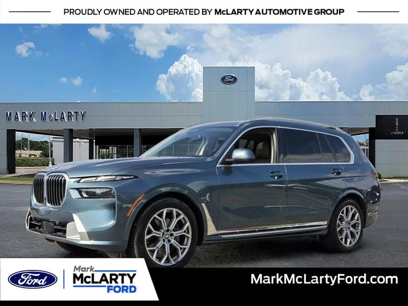 Used 2025 Blue Ridge Mountain Metallic BMW XDRIVE40I SPORTS ACTIVITY VEHICLE image 1