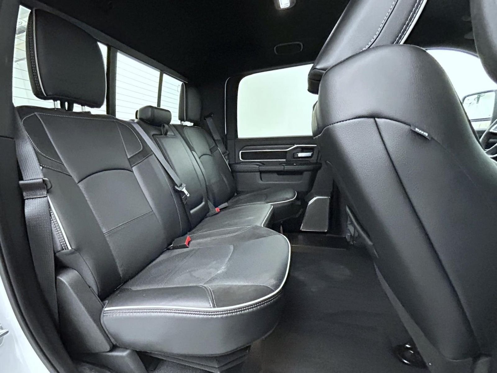 New 2025 Bright White Clear-Coat Exterior Paint RAM Laramie image 19