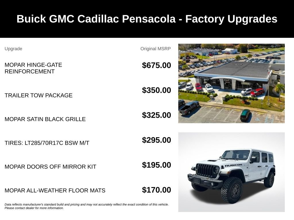 Used 2022 White Jeep Unlimited Rubicon 392 image 4