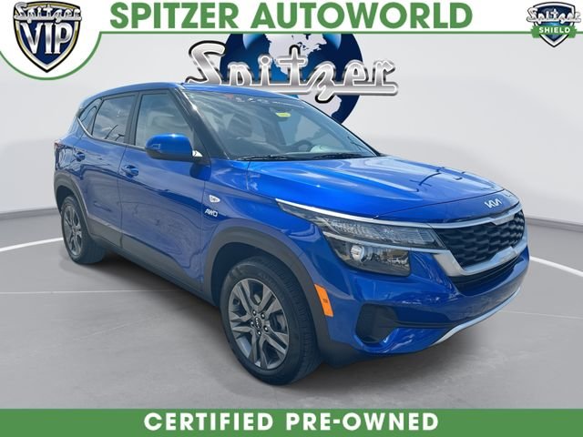 Used 2023 Blue Kia LX image 1