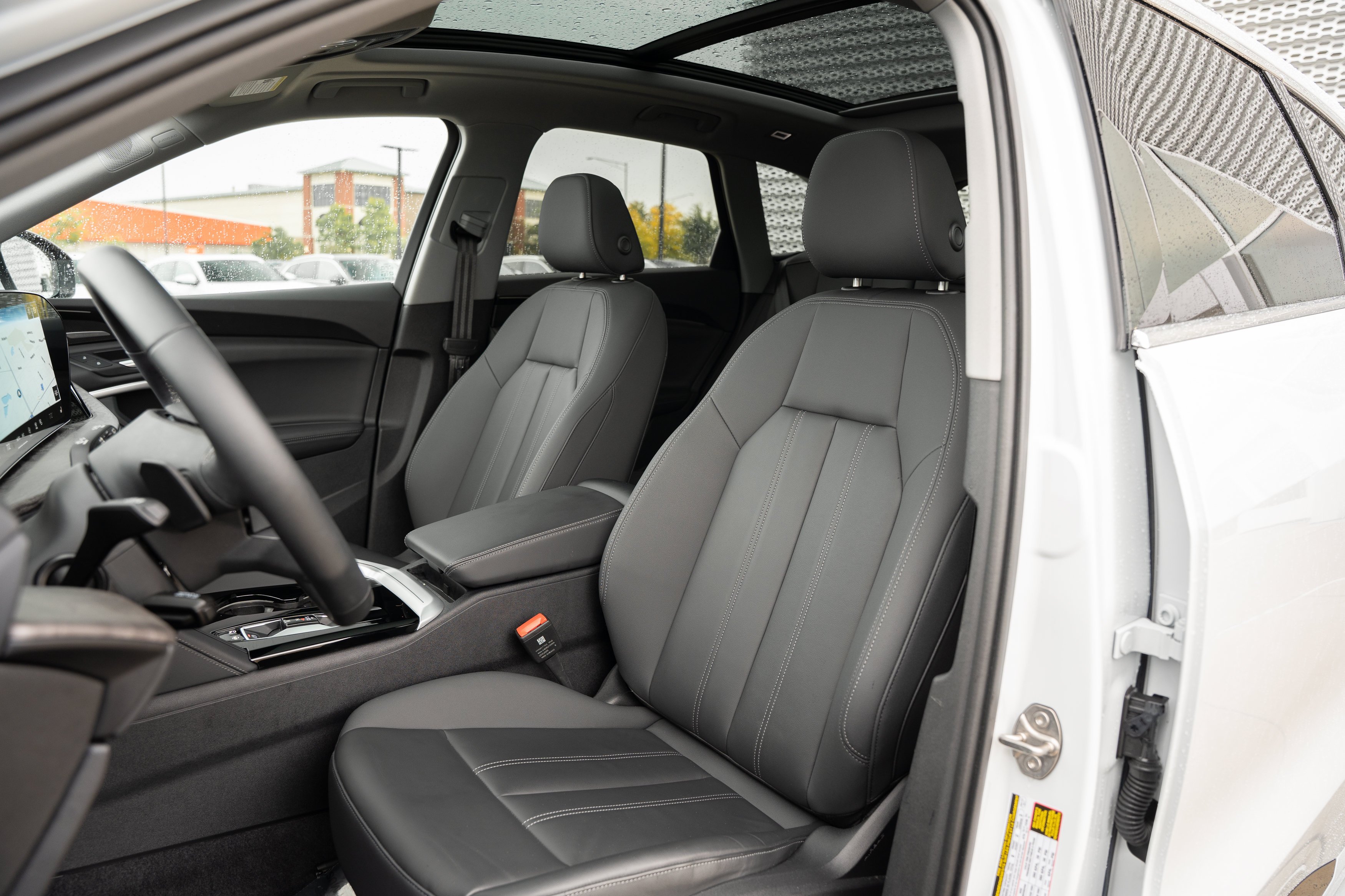 Certified Used 2025 Glacier White Metallic Audi Premium Plus image 19