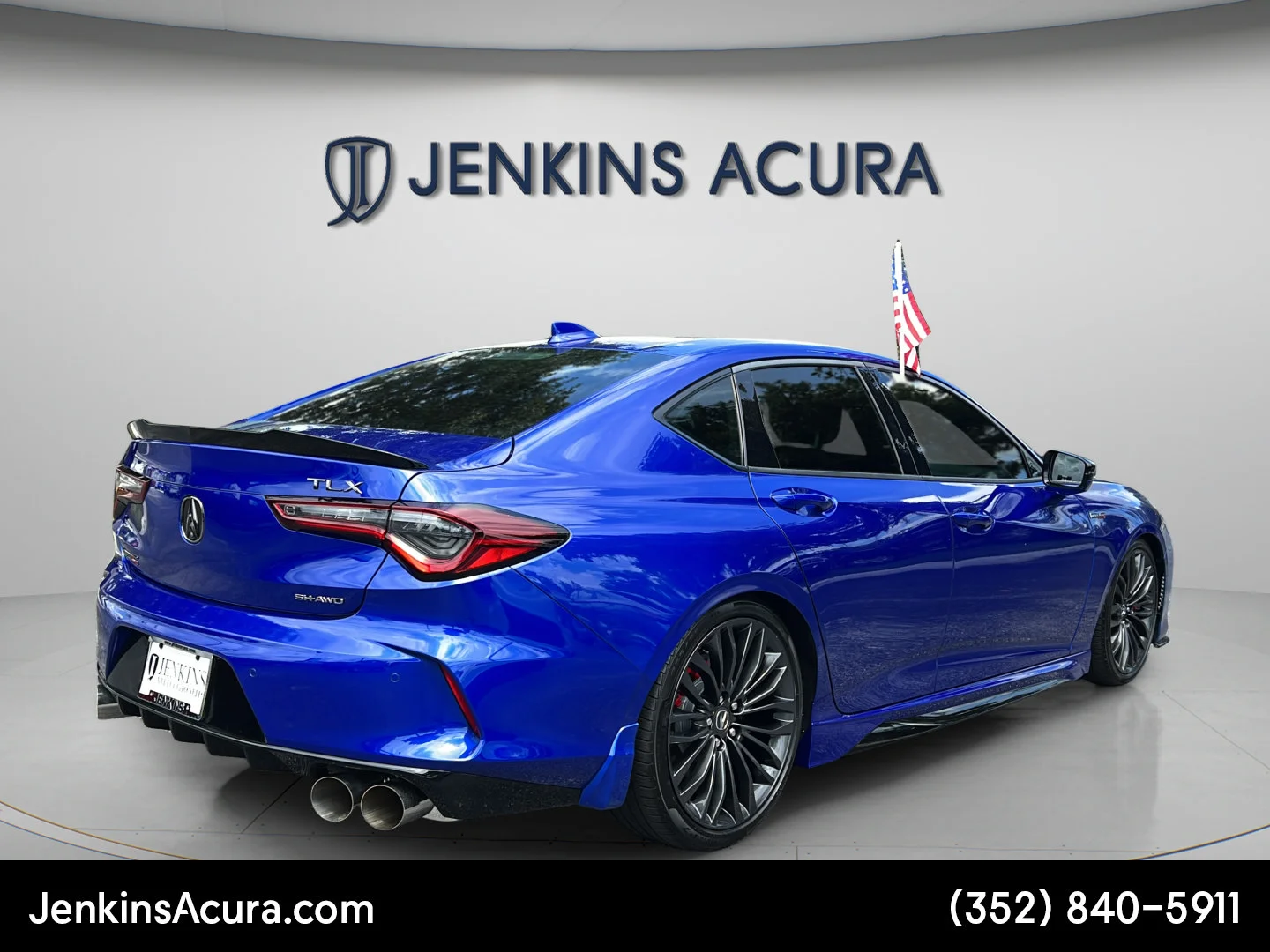 Used 2021 Apex Blue Pearl Acura Type S image 3