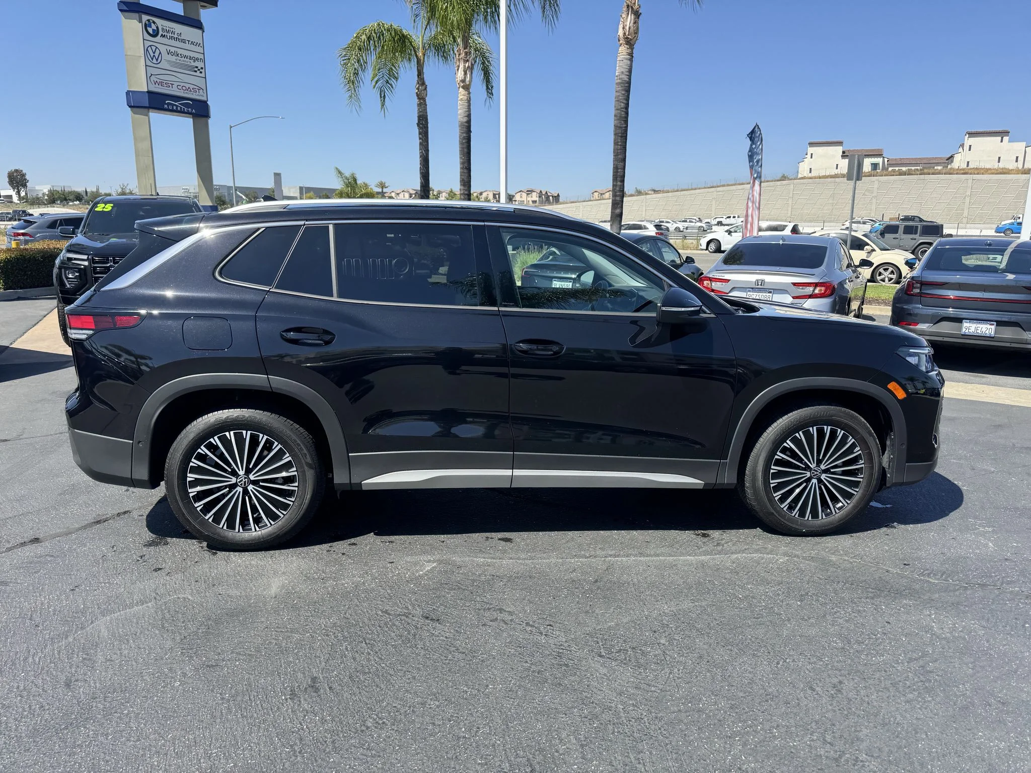 Certified Used 2025 Deep Black Pearl Volkswagen S image 9