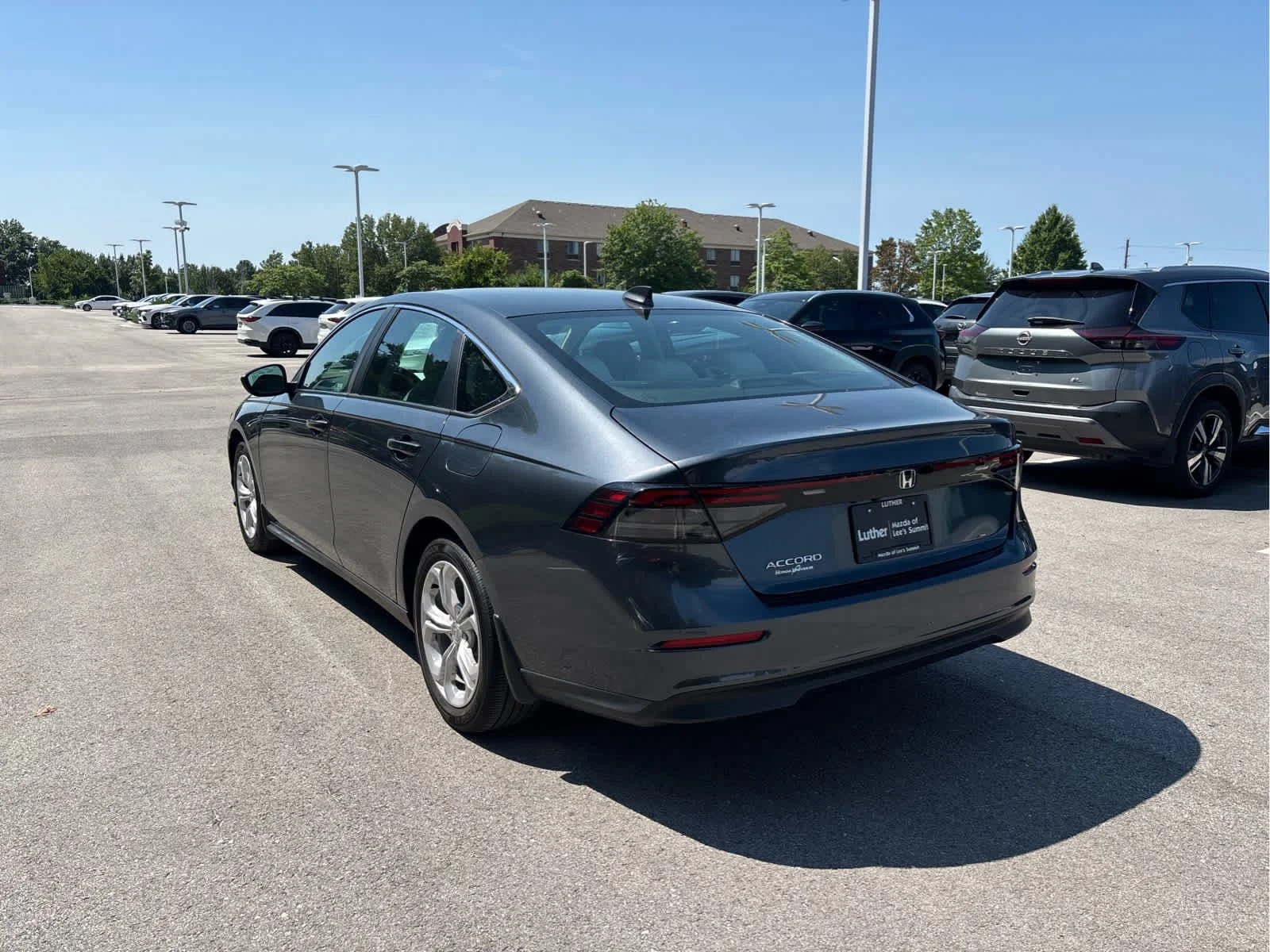 Used 2024 Meteorite Gray Metallic Honda LX image 3
