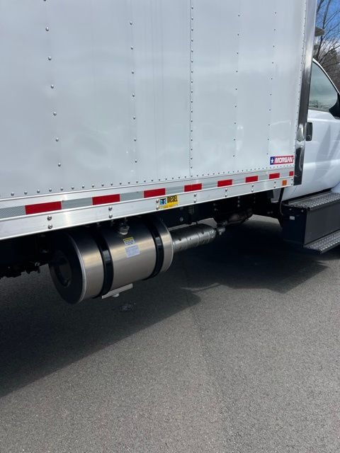 New 2025 Oxford White Ford F-650 SD Gas Straight Frame image 8