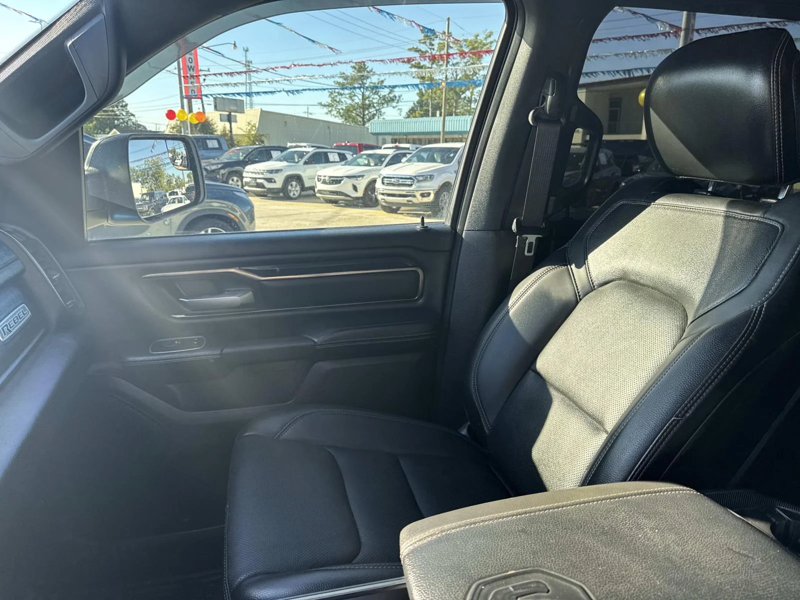 Used 2020 Hydro Blue Pearlcoat Ram Rebel image 15