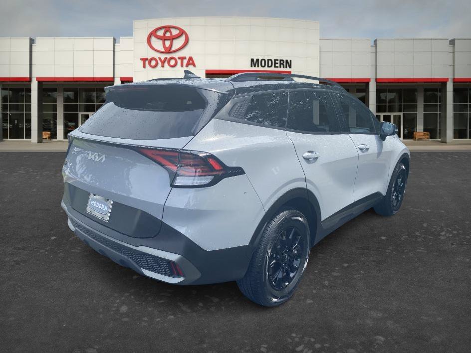 Used 2024 Wolf Gray/Ebony Black Roof Kia X-Pro Prestige image 5