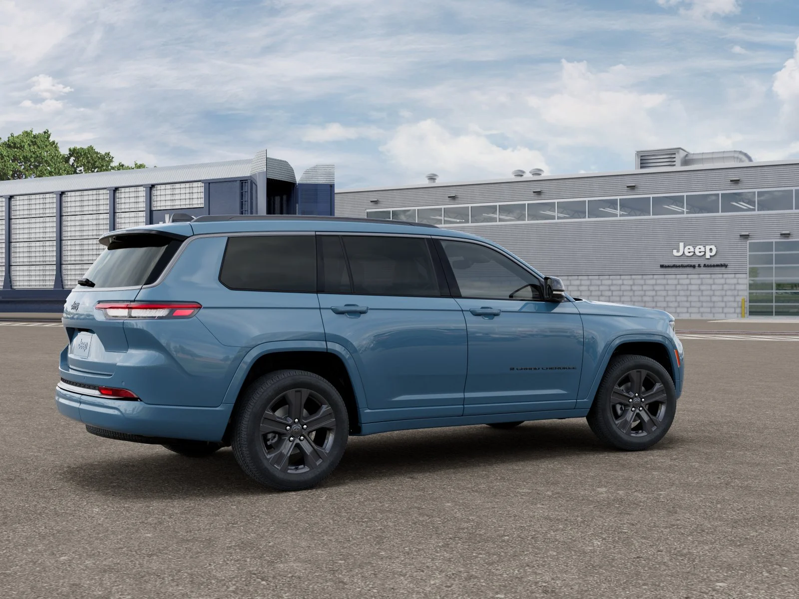 New 2027 Steel Blue Paint Jeep Limited Reserve image 30