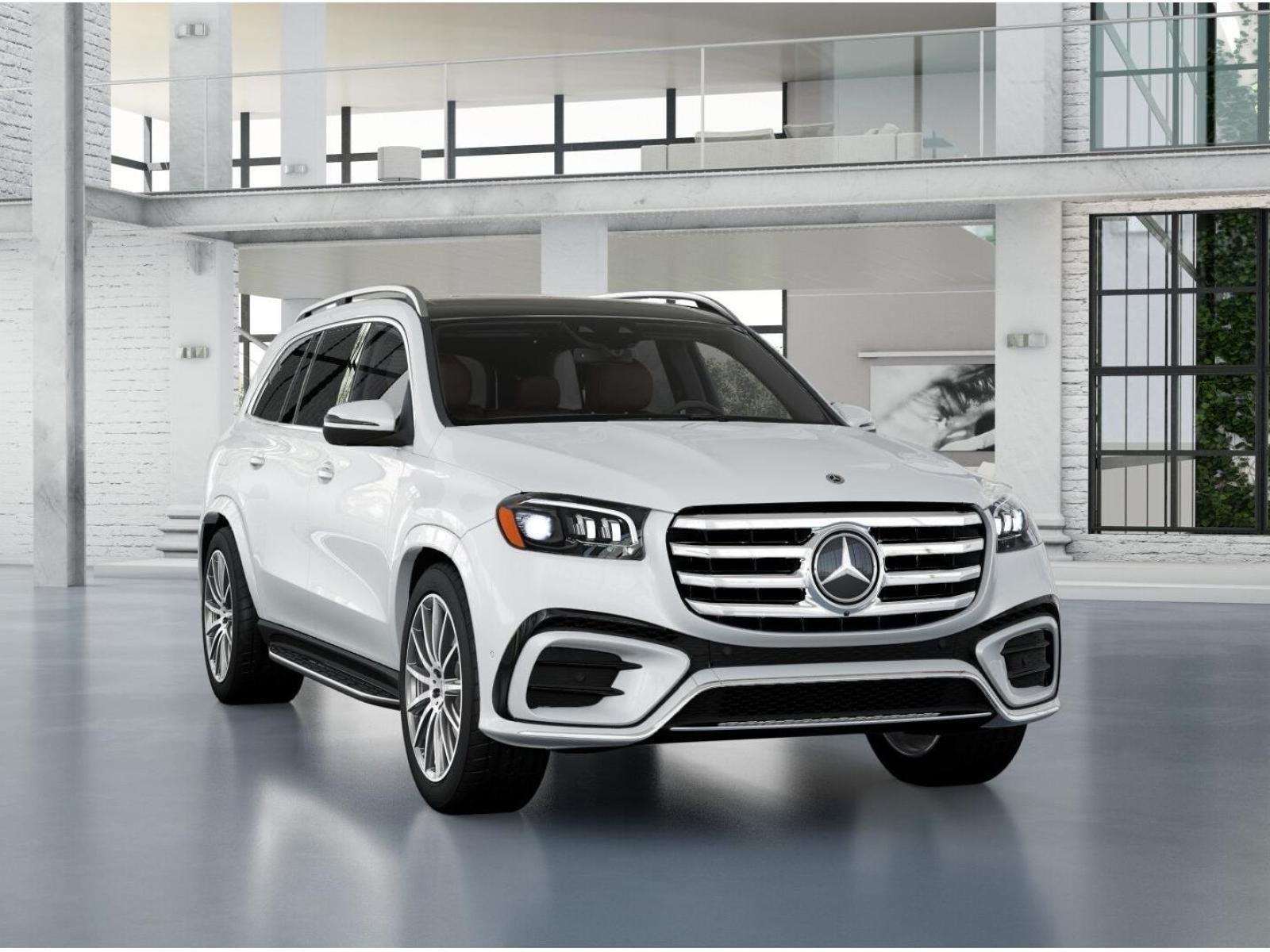 New 2026 MANUFAKTUR Moonlight White Metallic Mercedes-Benz GLS 450 image 10