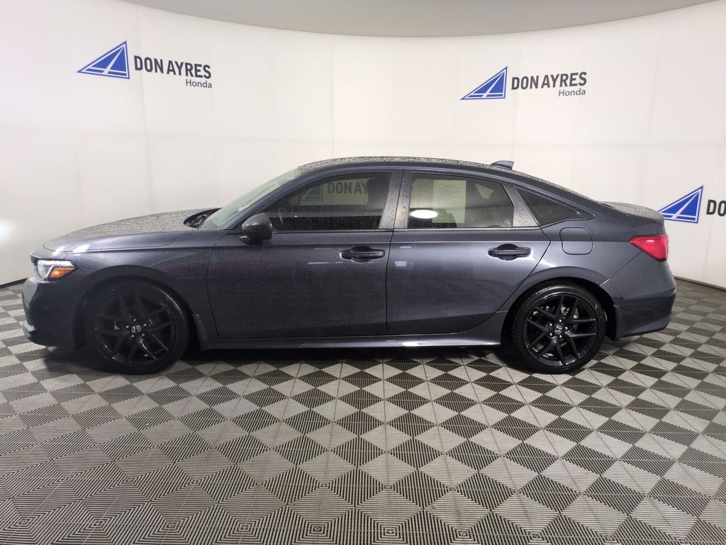 Used 2024 Meteorite Gray Metallic Honda Sport image 2