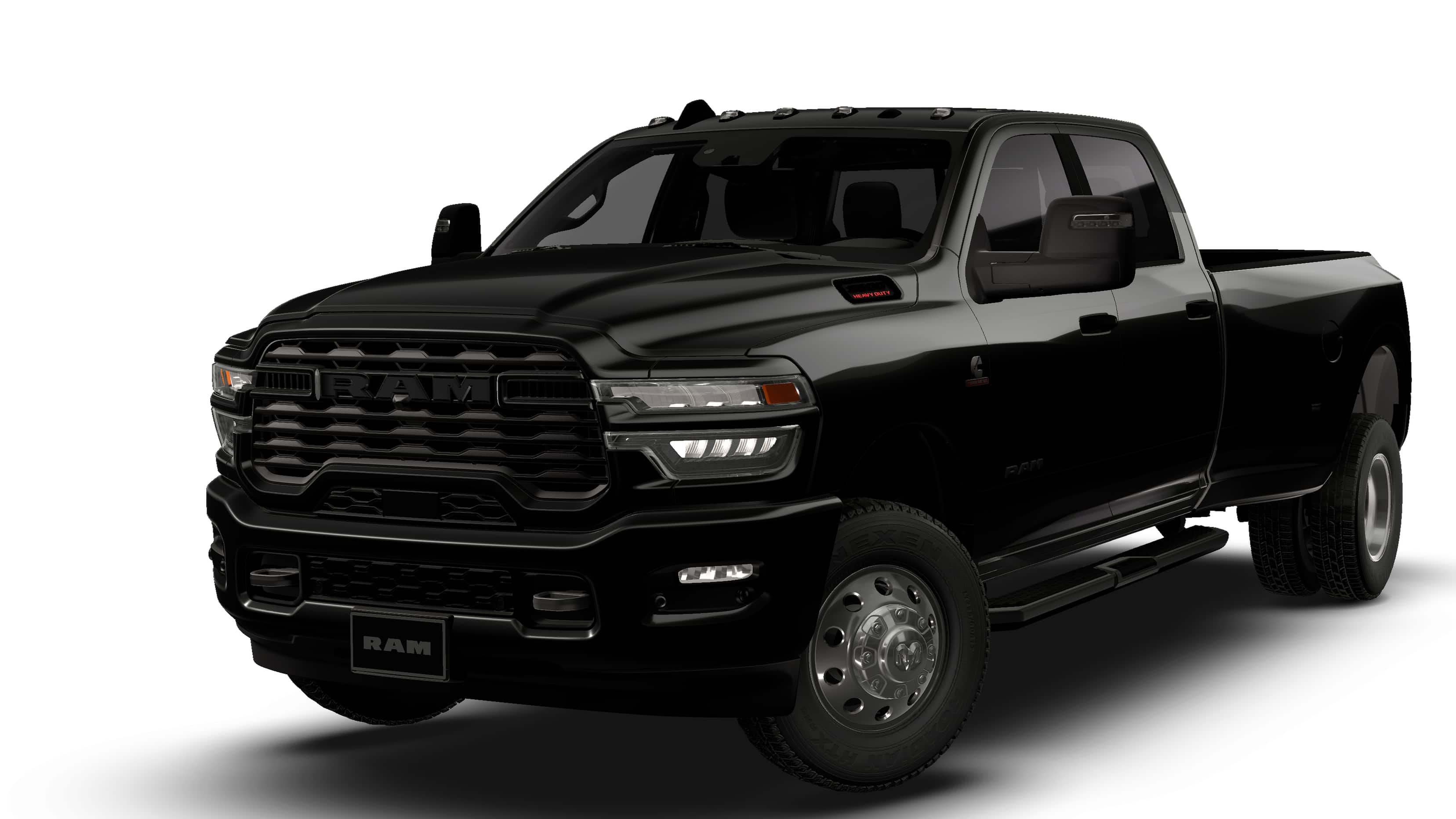 New 2027 Diamond Black Crystal Pearl-Coat Exterior Paint RAM BIG HORN image 13