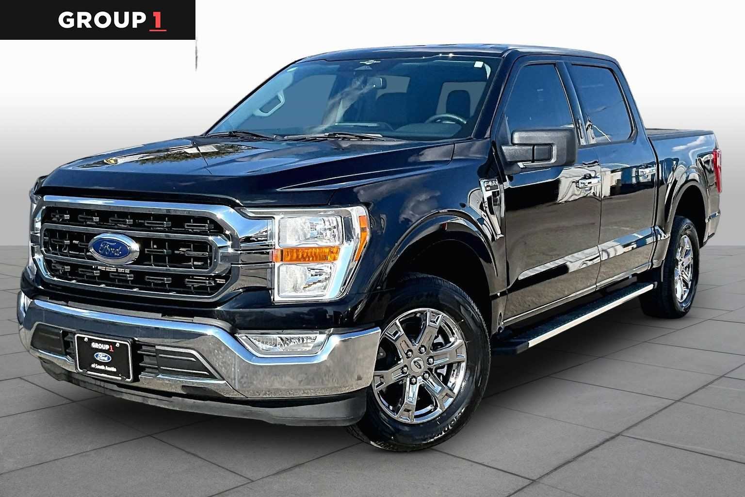 Used 2023 Agate Black Ford XLT image 1