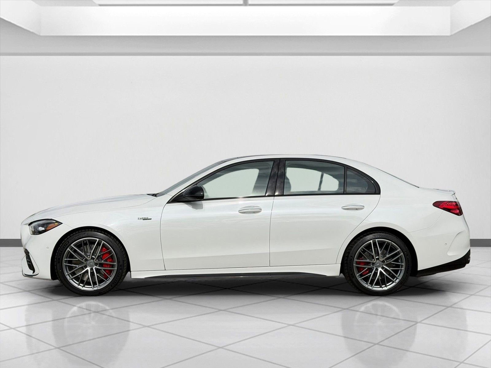 New 2026 MANUFAKTUR Moonlight White Metallic Mercedes-Benz AMG® C 43 4MATIC® Sedan image 27