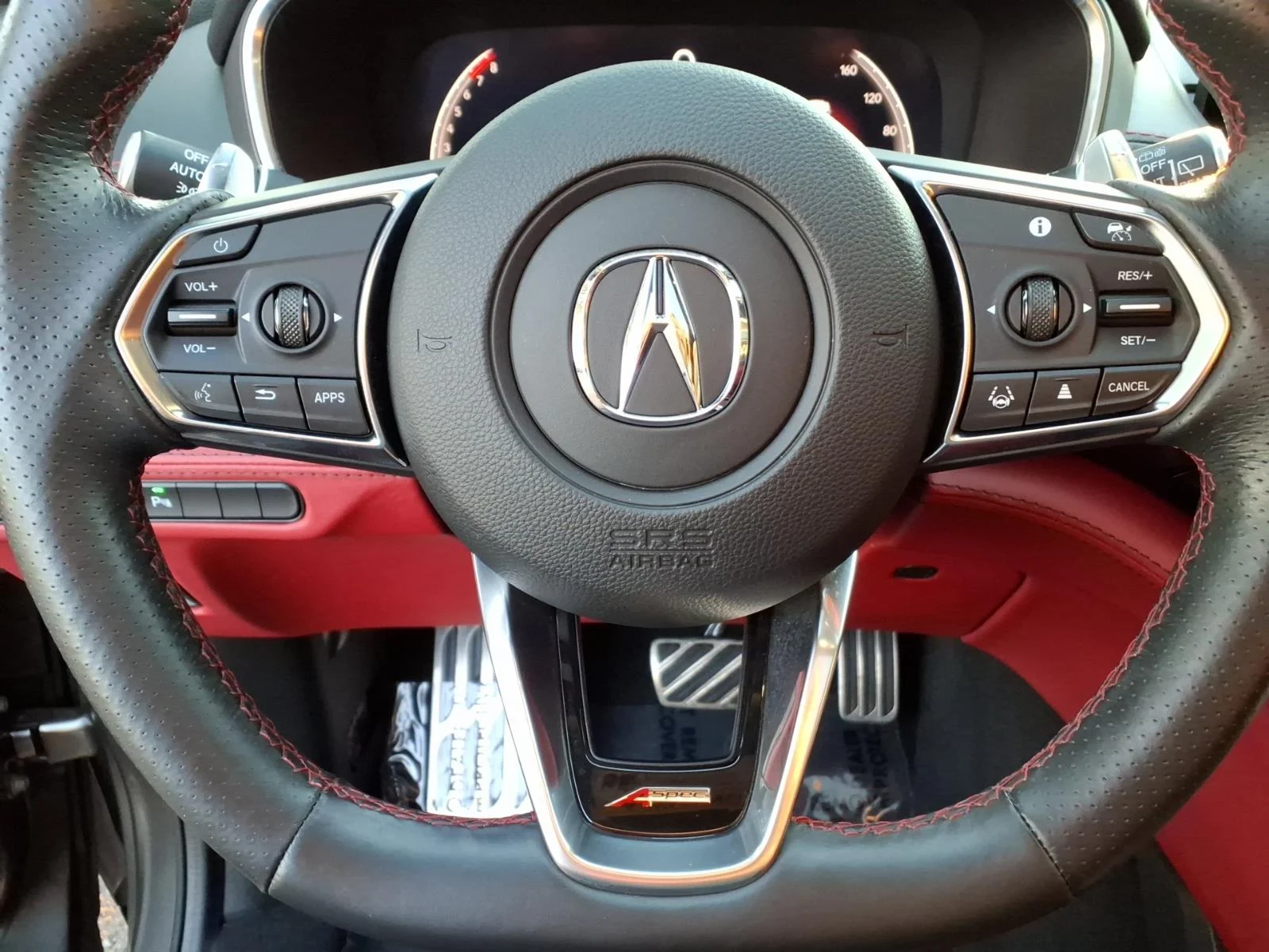 Used 2024 Liquid Carbon Metallic Acura SH-AWD A-SPEC image 12
