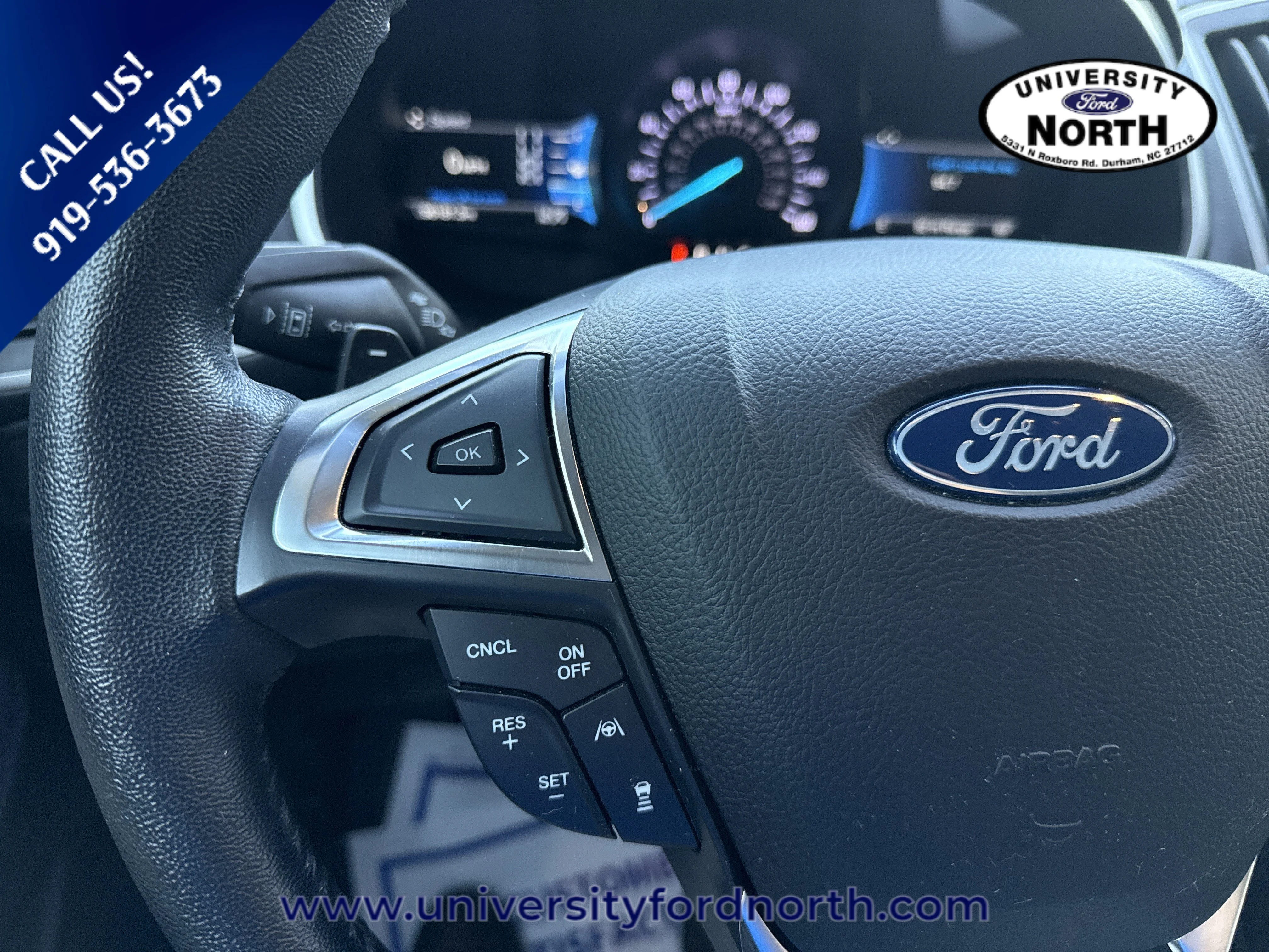 Used 2021 Rapid Red Metallic Tinted Clearcoat Ford SEL image 21