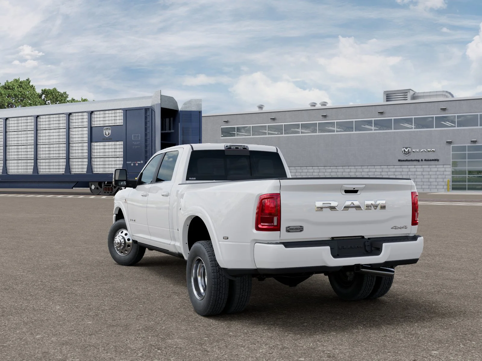 New 2027 Bright White Clearcoat RAM Limited image 3