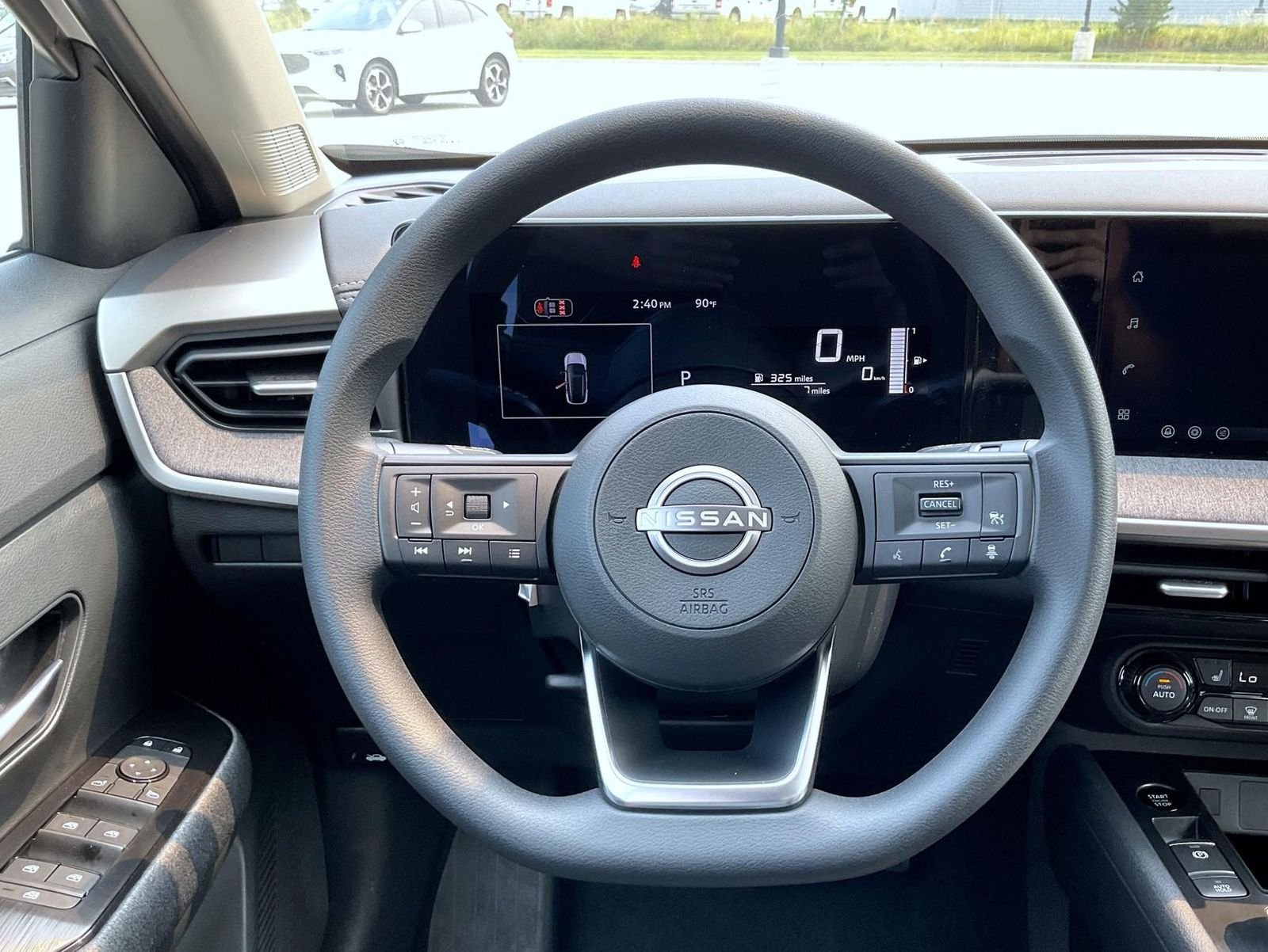 New 2026 Aspen White TriCoat / Super Black Two-tone Nissan SV image 11